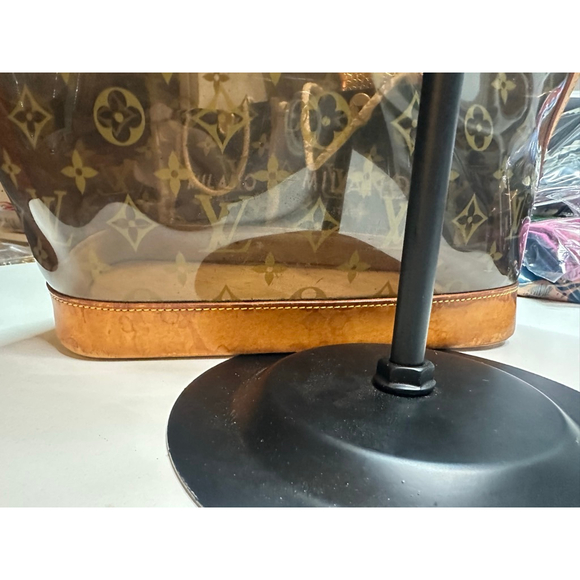 Women's Louis Vuitton Tote Bag One Size Brown Tan - Picture 15 of 16